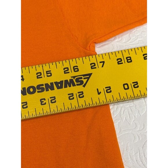 Hanes Big Dogs Mens Orange Graphic T-Shirt Size 3XL It's Five O'Clock Somewhere - Picture 9 of 10